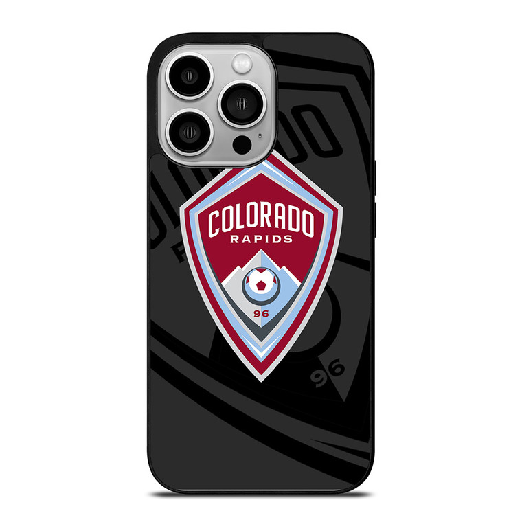 COLORADO RAPIDS MLS BLACK iPhone 14 Pro Case Cover