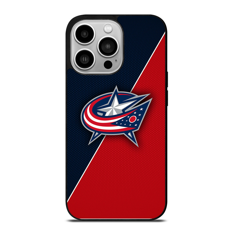 COLUMBUS BLUE JACKETS NHL HOCKEY LOGO iPhone 14 Pro Case Cover