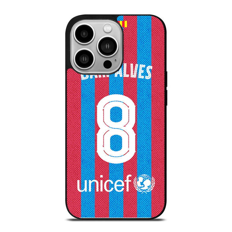 DANI ALVES 8 FC BARCELONA iPhone 14 Pro Case Cover