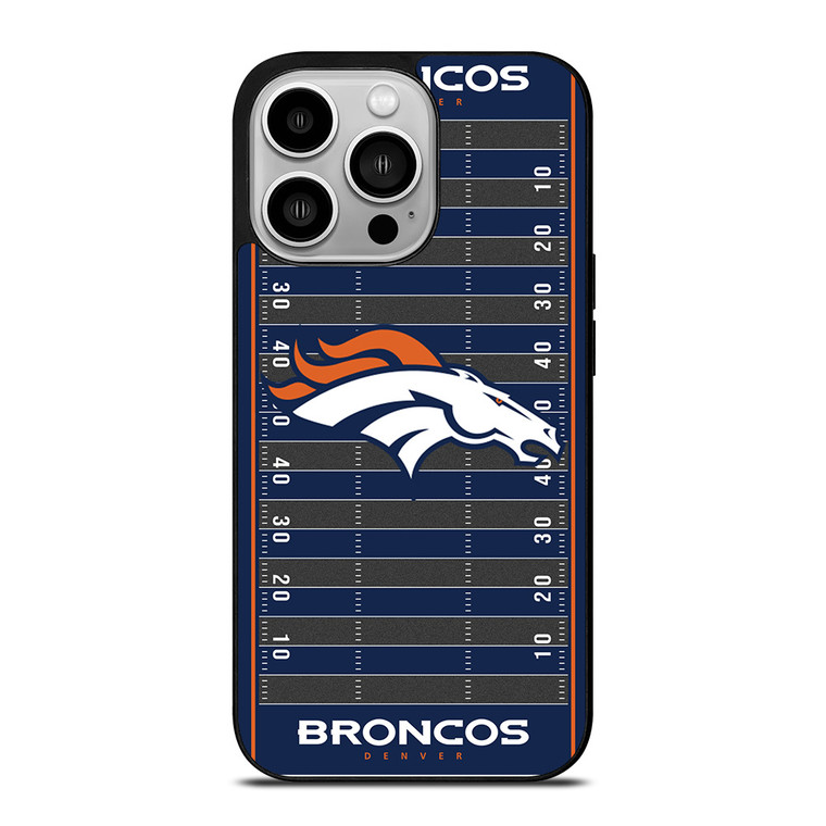 DENVER BRONCOS FOOTBALL FIELD iPhone 14 Pro Case Cover DENVER BRONCOS FOOTBALL FIELD iPhone 14 Pro Case Cover