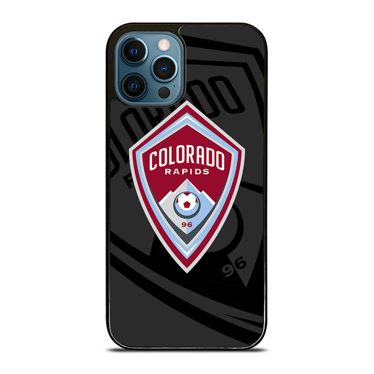 COLORADO RAPIDS MLS BLACK iPhone 12 Pro Max Case Cover