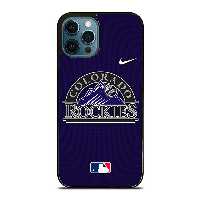 COLORADO ROCKIES MLB BASEBALL NIKE iPhone 12 Pro Max Case Cover