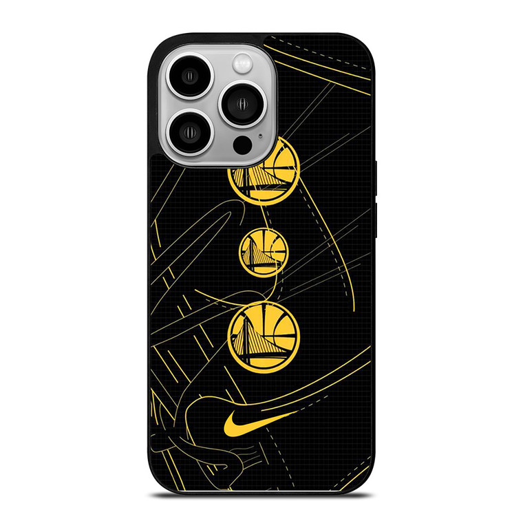 GOLDEN STATE WARRIORS NIKE NBA BASKETBALL iPhone 14 Pro Case Cover