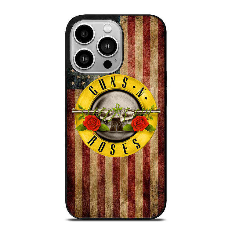 GUNS N ROSES ROCK BAND AMERICA iPhone 14 Pro Case Cover