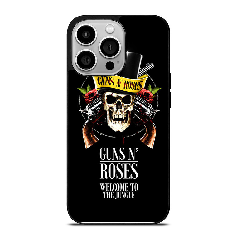 GUNS N ROSES WELCOME TO THE JUNGLE iPhone 14 Pro Case Cover