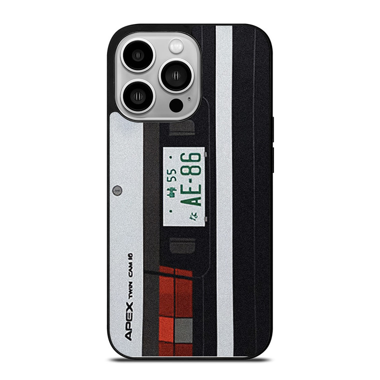 INITIAL D APEX TWIN CAR iPhone 14 Pro Case Cover