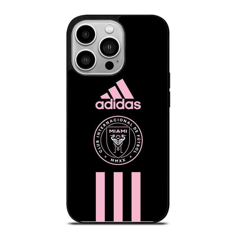 INTER MIAMI FC ADIDAS STRIPES iPhone 14 Pro Case Cover