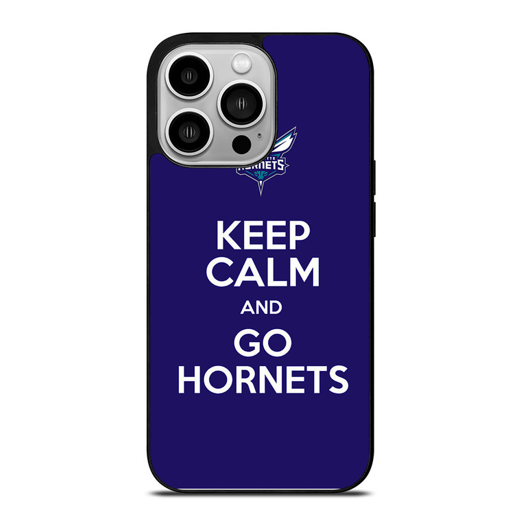 KEEP CALM AND GO CHARLOTTE HORNETS iPhone 14 Pro Case Cover