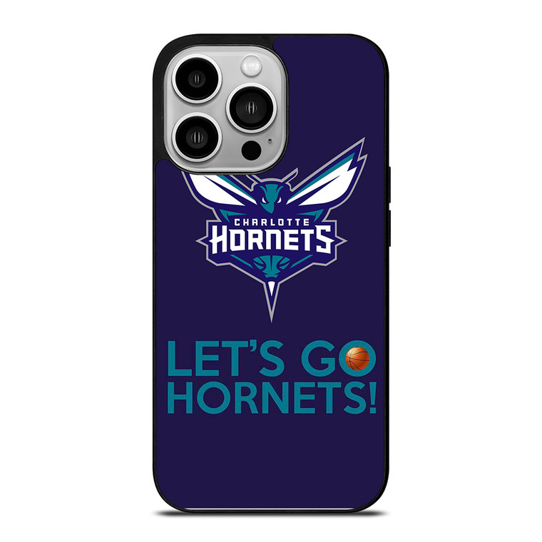 LETS GO CHARLOTTE HORNETS NBA BASKETBALL iPhone 14 Pro Case Cover LETS GO CHARLOTTE HORNETS NBA BASKETBALL iPhone 14 Pro Case Cover