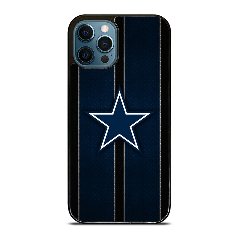 DALLAS COWBOYS NFL METAL STRIPE iPhone 12 Pro Max Case Cover