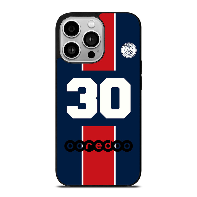 LIONEL MESSI PSG PARIS SAINT GERMAIN 30 iPhone 14 Pro Case Cover