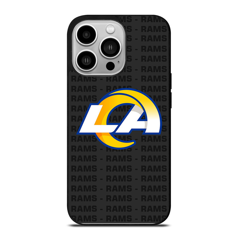 LOS ANGELES RAMS FOOTBALL TEXT iPhone 14 Pro Case Cover
