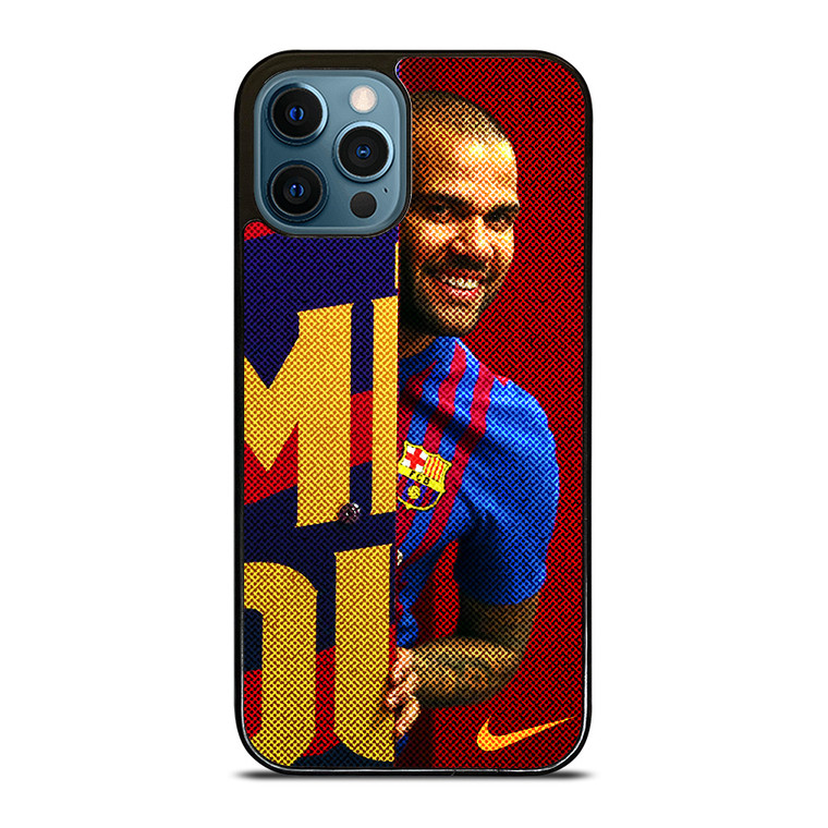 DANI ALVES FC BARCELONA NIKE iPhone 12 Pro Max Case Cover