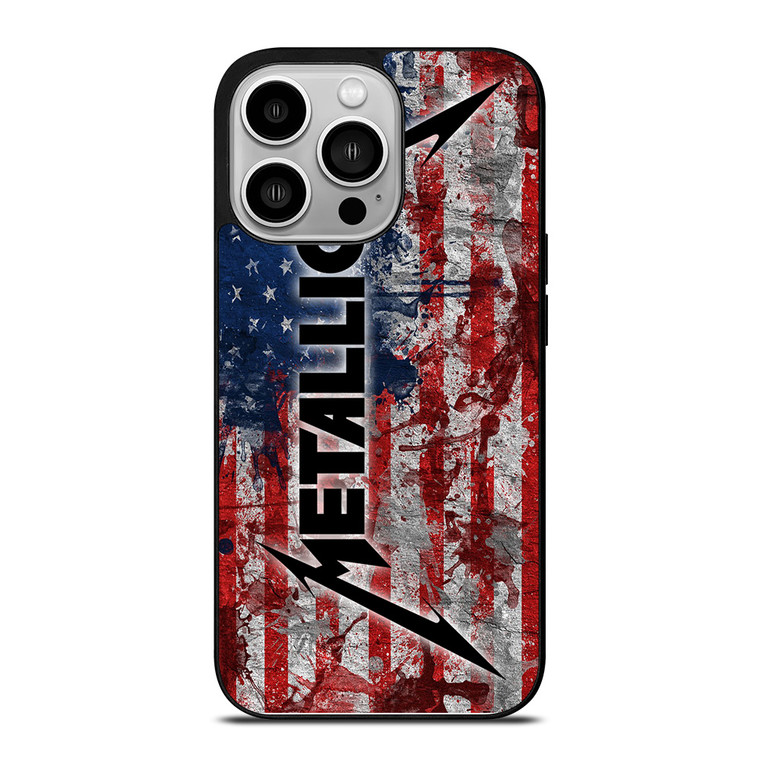 METALLICA ROCK BAND AMERICA iPhone 14 Pro Case Cover