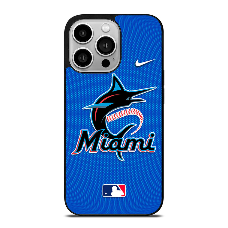 MIAMI MARLINS MLB BASEBALL NIKE iPhone 14 Pro Case Cover