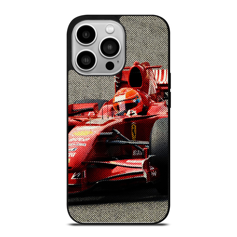 MICHAEL SCHUMACHER FERRARI F1 FORMULA ONE iPhone 14 Pro Case Cover MICHAEL SCHUMACHER FERRARI F1 FORMULA ONE iPhone 14 Pro Case Cover