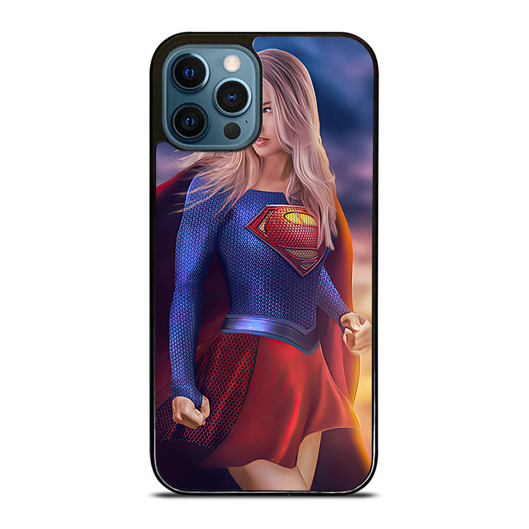 DC SUPERGIRL CARTOON iPhone 12 Pro Max Case Cover