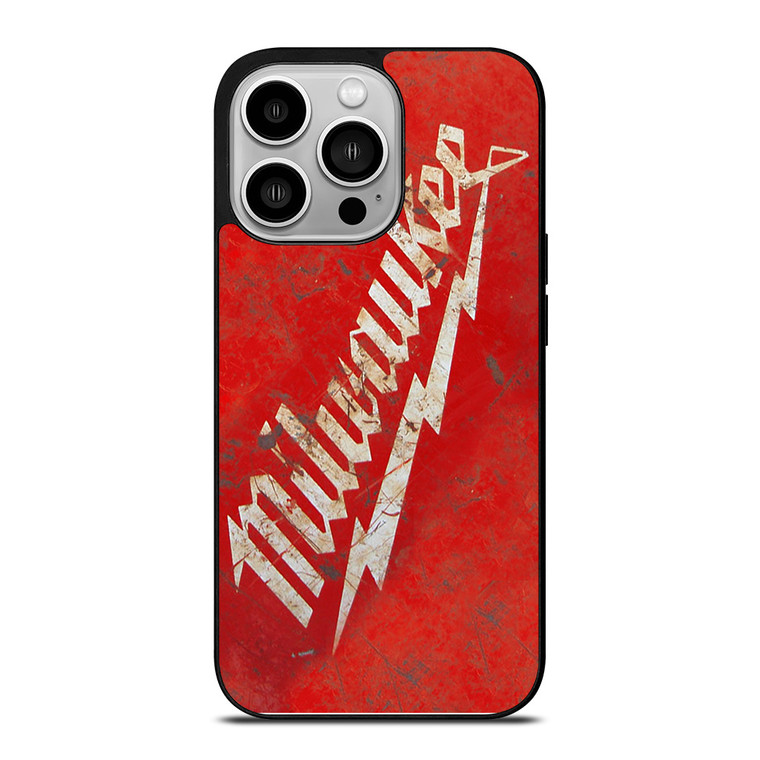 MILWAUKEE RUSTY LOGO iPhone 14 Pro Case Cover