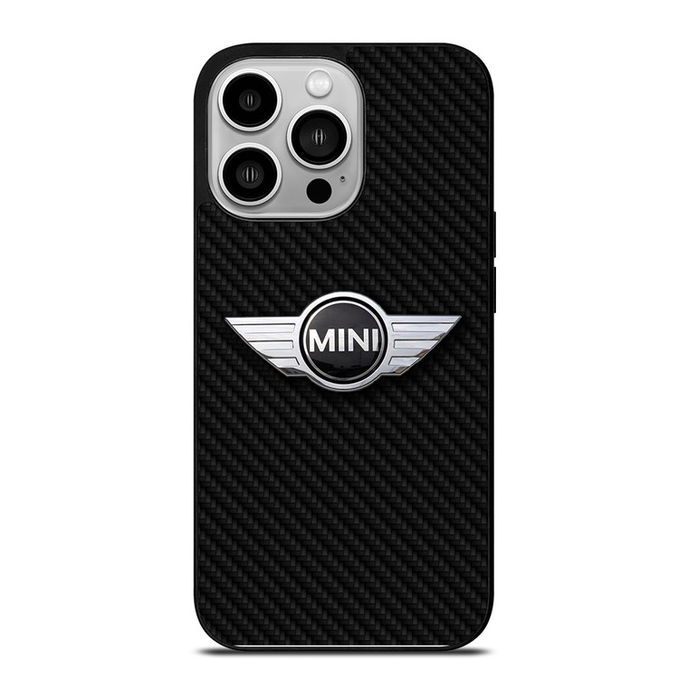 MINI CAR CARBON FIBER iPhone 14 Pro Case Cover