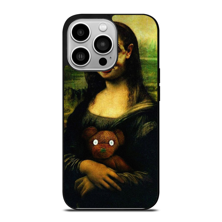 MONA LISA PAINTING MR BEAN iPhone 14 Pro Case Cover
