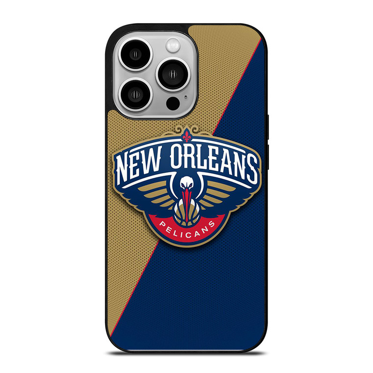 NEW ORLEANS PELICANS NBA BASKETBALL LOGO iPhone 14 Pro Case Cover