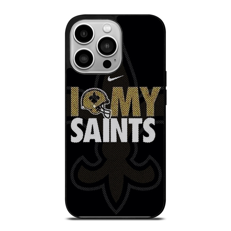 NEW ORLEANS SAINTS NFL FOOTBALL FANS iPhone 14 Pro Case Cover