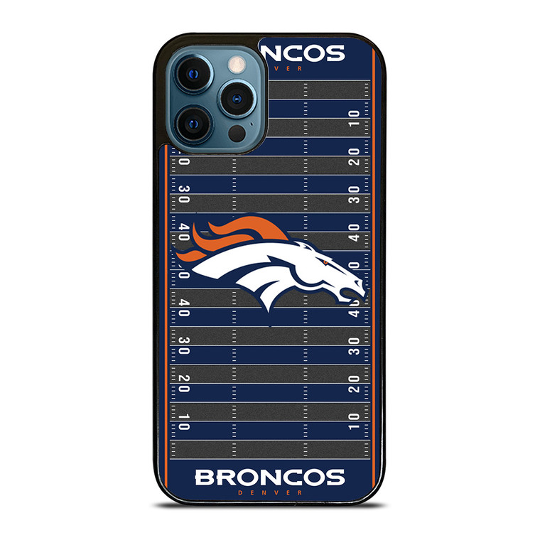 DENVER BRONCOS FOOTBALL FIELD iPhone 12 Pro Max Case Cover