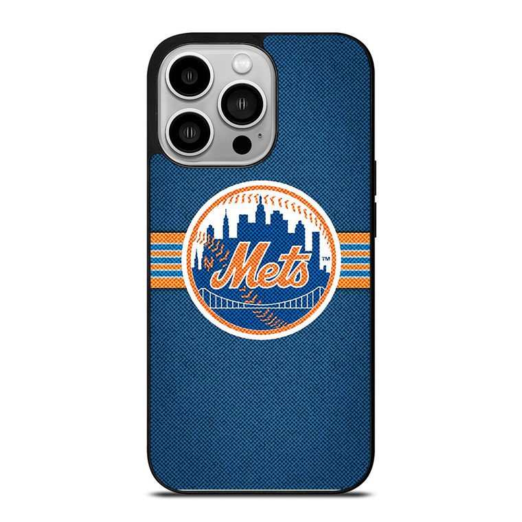 NEW YORK METS MLB BASEBALL LOGO iPhone 14 Pro Case Cover