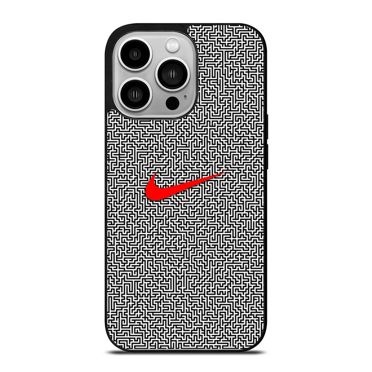 NIKE MAZE PATTERN iPhone 14 Pro Case Cover NIKE MAZE PATTERN iPhone 14 Pro Case Cover