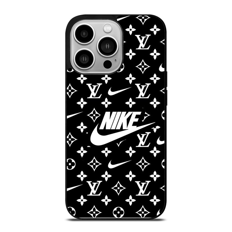 NIKE X LOUIS VUITTON BLACK iPhone 14 Pro Case Cover
