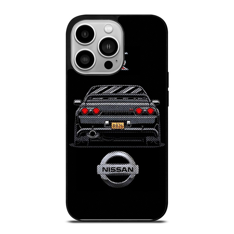NISSAN GTR ILLUSTRATION iPhone 14 Pro Case Cover