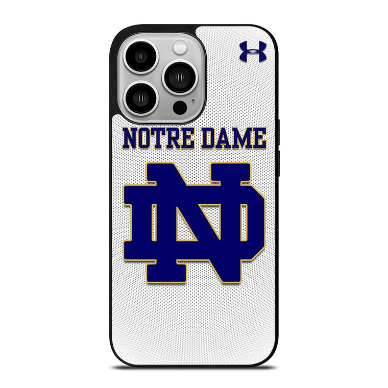 NOTRE DAME FIGHTING UNDER ARMOUR 2 iPhone 14 Pro Case Cover