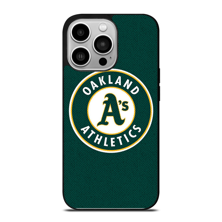 OAKLAND ATHLETICS MLB BASEBALL LOGO iPhone 14 Pro Case Cover