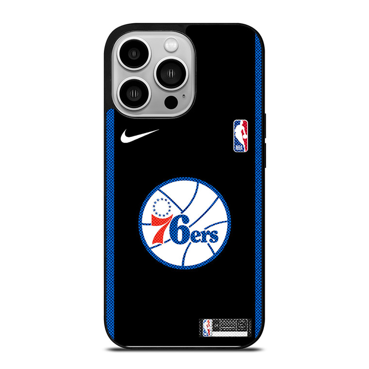PHILADELPHIA 76ERS NIKE NBA BASKETBALL iPhone 14 Pro Case Cover