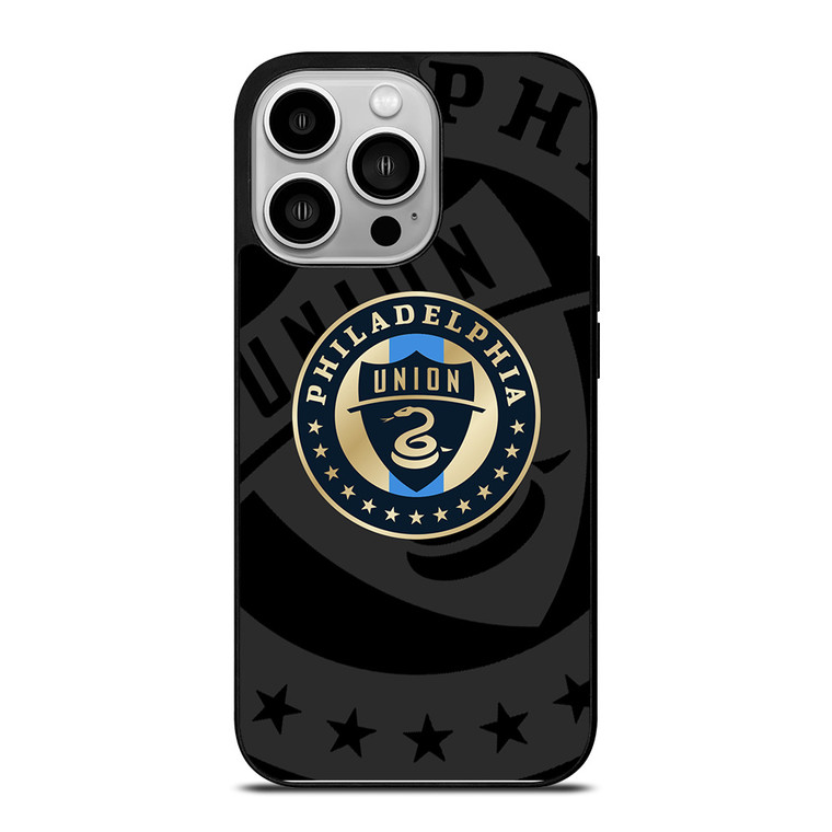 PHILADELPHIA UNION MLS BLACK iPhone 14 Pro Case Cover