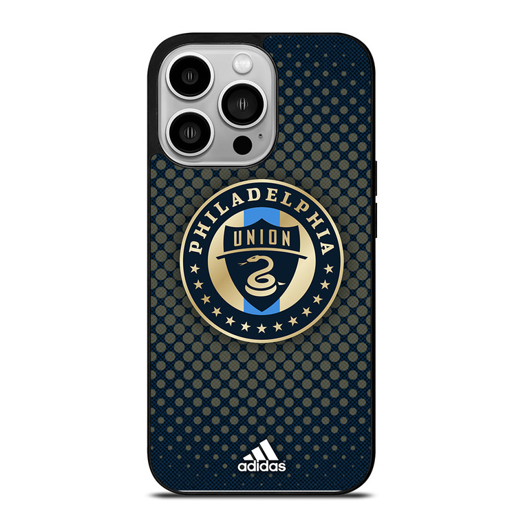 PHILADELPHIA UNION SOCCER MLS ADIDAS iPhone 14 Pro Case Cover
