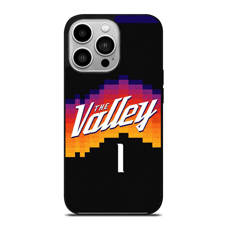 PHOENIX SUNS NBA DEVIN BOOKER BASKETBALL iPhone 14 Pro Case Cover