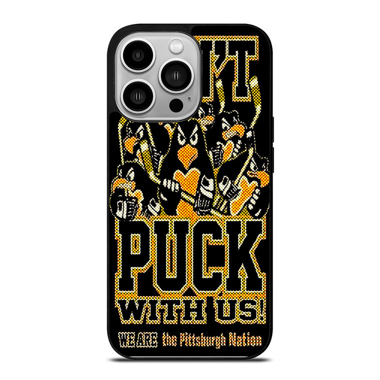 PITTSBURGH PENGUINS NHL HOCKEY FANS 2 iPhone 14 Pro Case Cover
