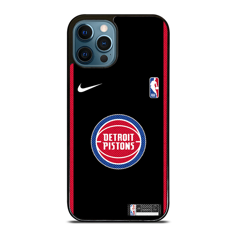 DETROIT PISTONS NIKE NBA BASKETBALL iPhone 12 Pro Max Case Cover
