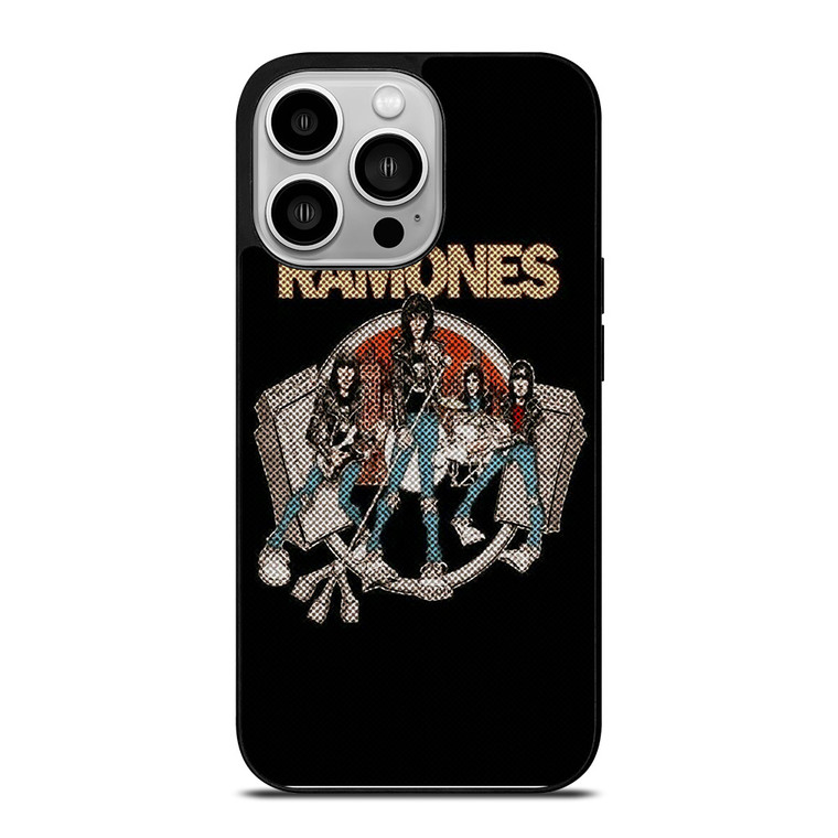 RAMONES ROCK BAND ROAD TO RUIN iPhone 14 Pro Case Cover