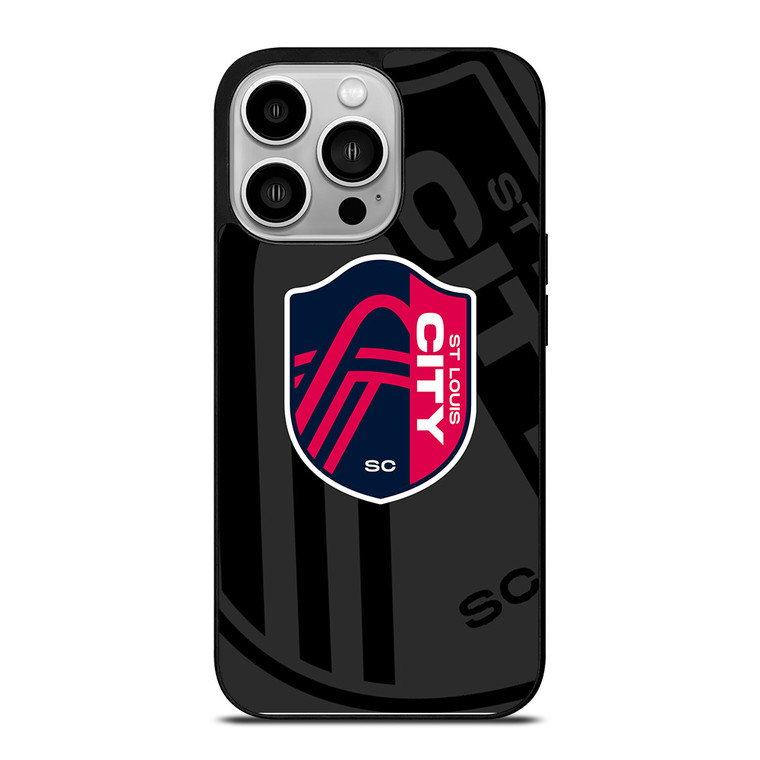SAINT LOUIS CITY MLS BLACK iPhone 14 Pro Case Cover