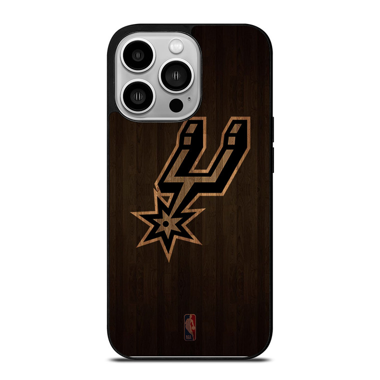 SAN ANTONIO SPURS BASKETBALL COURT NBA iPhone 14 Pro Case Cover