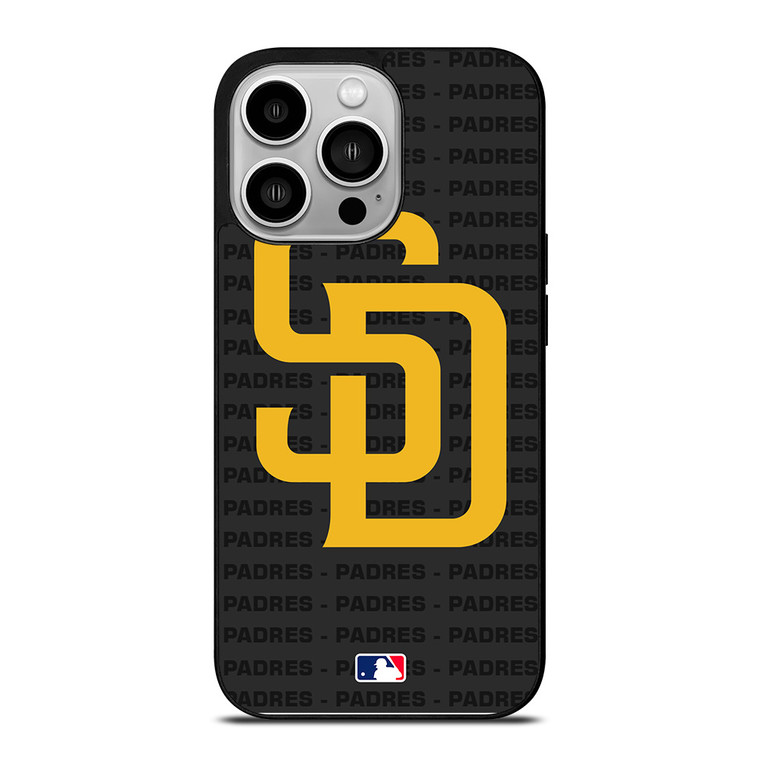 SAN DIEGO BROWN BASEBALL BLACK iPhone 14 Pro Case Cover