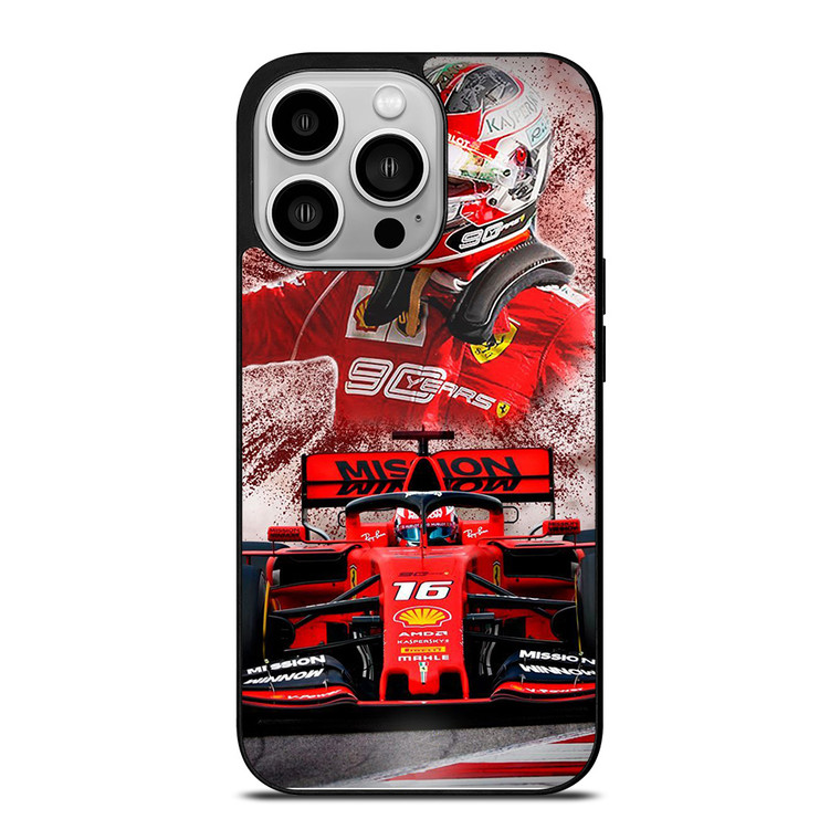 SCUDERIA FERRARI F1 CHARLES LECLERC iPhone 14 Pro Case Cover