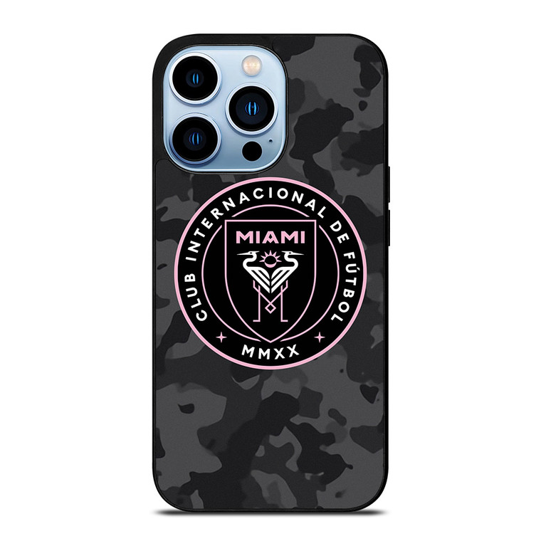 INTER MIAMI CF MLS BLACK CAMO iPhone 13 Pro Max Case Cover