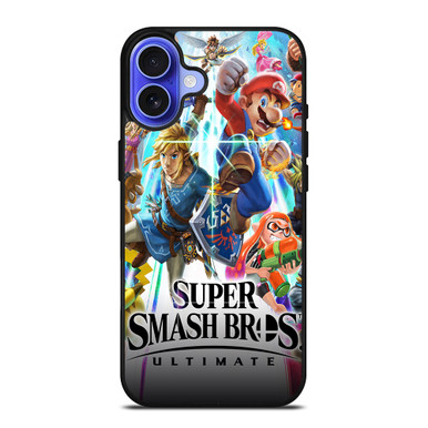 SUPER SMASH BROS ULTIMATE iPhone 16 Case Cover