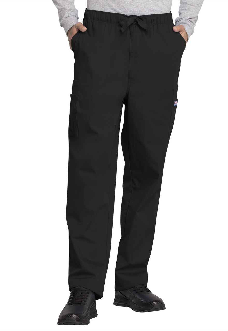 MEN'S FLY FRONT CARGO PANTS - TALL - 4000T - Hoag Scrubs