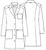 WOMEN'S CHEROKEE LAB COAT 37" - CK421