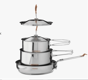 3 Piece Campfire Cookset Large 3 Piece Campfire Cookset Large