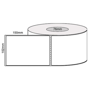 100mm (W) X 150mm (L) Direct Thermal Labels 1000/R 76MM 100mm (W) X 150mm (L) Direct Thermal Labels 1000/R 76MM